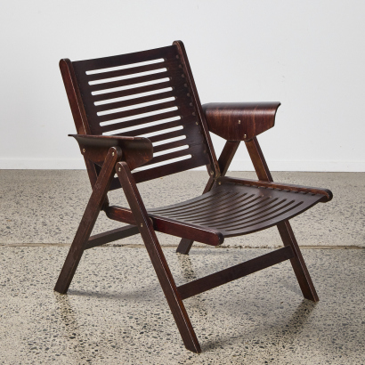 A Vintage Rex Wooden Folding Chair