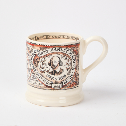 An Emma Bridgewater Limited Edition Shakespear Commemorative Mug