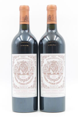 (2) 2000 Chateau Pichon-Longueville au Baron de Pichon-Longueville, Pauillac [JR18][RP97]