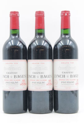 (3) 2000 Chateau Lynch Bages, Pauillac [JR17.5][RP97]