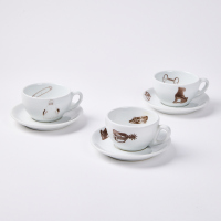 A Trio Donna Matrix Cup & Saucer Sets