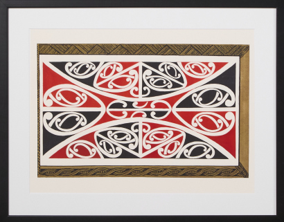 J.H. MENZIES Maori Patterns Number26 Print