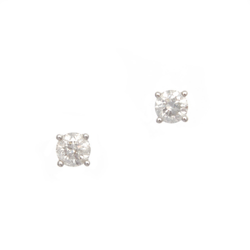 18ct Diamond Stud Earrings