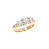 18ct Three Stone Diamond Ring