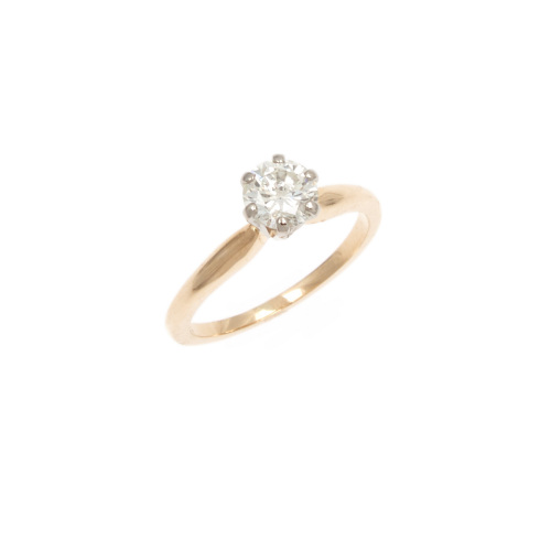 14ct Diamond Solitaire Ring