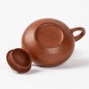 A Chinese red stoneware pear-shaped teapot (Mengchen Mark) - 3