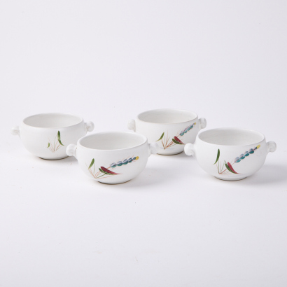 A Collection Of Four Denby Ceramic Dishes