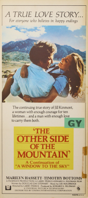 An Original 'The Other Side Of The Mountain' Movie Advertisement