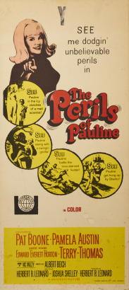 An Original 'The Perils Of Pauline' Movie Advertisement