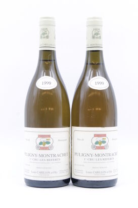 (2) 1999 Louis Carillon 1er Cru Les Referts, Puligny-Montrachet