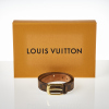 Louis Vuitton Damier Gold Buckle Belt with Box - 2