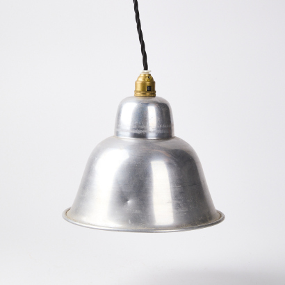 A Small Vintage Industrial Pendant Lamp