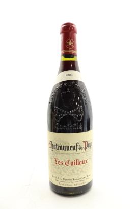 (1) 2003 Lucien et Andre Brunel Chateauneuf-du-Pape Les Cailloux, Rhone