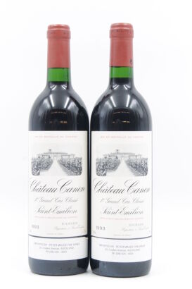 (2) 1993 Chateau Canon, Sanit-Emilion Grand Cru