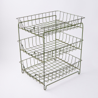 A Vintage Wire Letter Tray
