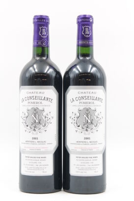 (2) 2001 Chateau La Conseillante, Pomerol