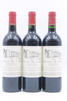 (3) 1999 Chateau de Carles, Fronsac