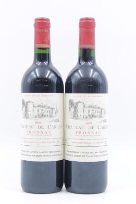 (2) 1999 Chateau de Carles, Fronsac