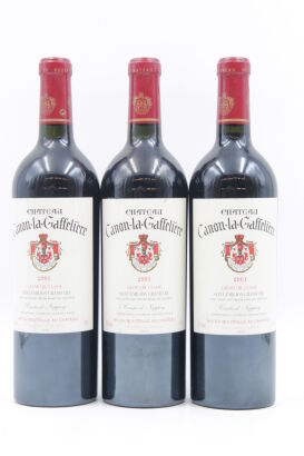 (3) 2001 Chateau Canon la Gaffeliere, Saint-Emilion Grand Cru