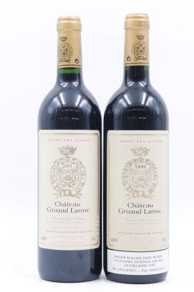 (2) 2001 Chateau Gruaud Larose, St Julien