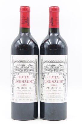 (2) 2002 Chateau L'Eglise Clinet, Pomerol