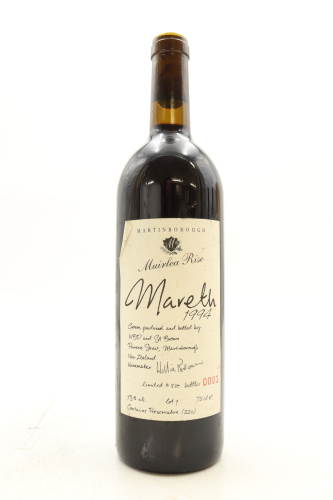 (1) 1994 Muirlea Rise Mareth Cabernet Syrah, Wairarapa