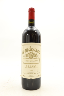 (1) 1998 Wendouree Cabernet Sauvignon - Malbec, Clare Valley [JR17] [JO95]