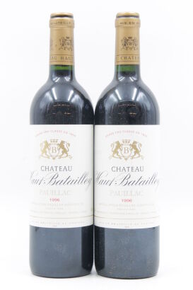 (2) 1996 Chateau Haut Batailley, Pauillac