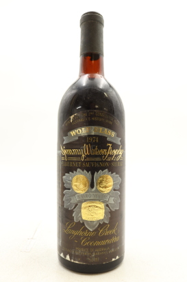 (1) 1974 Wolf Blass Black Label Cabernet Sauvignon Shiraz, South Australia