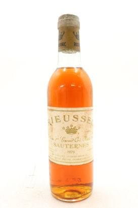 (1) 1979 Chateau Rieussec, Sauternes, 375ml