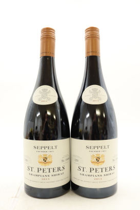 (2) 2013 Seppelt St. Peters Grampians Shiraz, Victoria