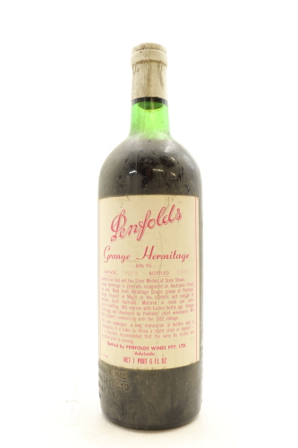 (1) 1968 Penfolds Grange Bin 95, Australia, 1 Pint 6 FL OZ