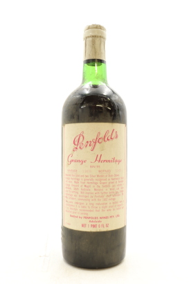 (1) 1968 Penfolds Grange Bin 95, Australia, 1 Pint 6 FL OZ