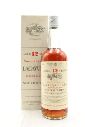 (1) White Horse Distillers Lagavulin 12 Year Old Scotch Whisky, 43% ABV, 750ml, Circa 1980s (GB)