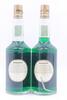 (2) Regnier Creme de Menthe produced by Cointreau c1980s - 2