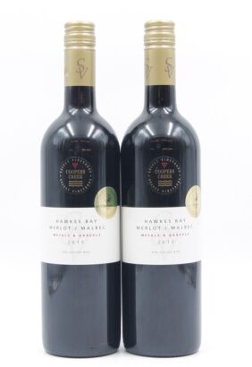 (2) 2013 Coopers Creek Metals & Gravels Merlot Malbec, Hawkes Bay