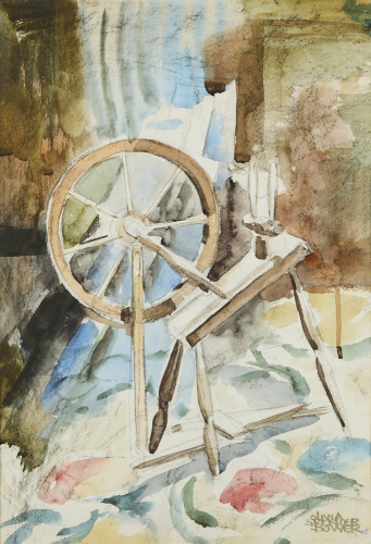 OLIVIA SPENCER-BOWER Spinning Wheel