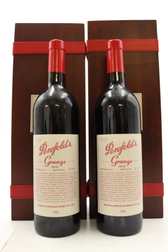 (2) 2010 Penfolds Grange Bin 95, South Australia [JR18.5] [WE99] [WS98] [RP99] [JO98] (GB)