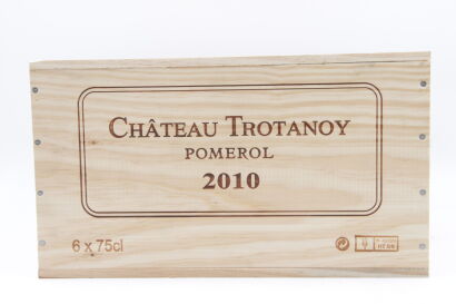 (6) 2010 Chateau Trotanoy, Pomerol (OWC)