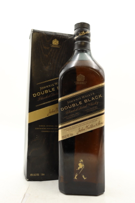 (1) Johnnie Walker Double Black Blended Scotch Whisky, 40% ABV, 1000ml (GB)