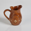 A Small Wooden Jug with Inlay Decoration