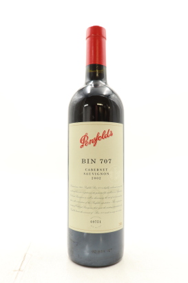 (1) 2002 Penfolds Bin 707 Cabernet Sauvignon, South Australia [JR18] [JO96]