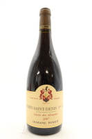 (1) 2007 Domaine Ponsot Morey-Saint-Denis Premier Cru Cuvee des Alouettes, Cote de Nuits [JR18]