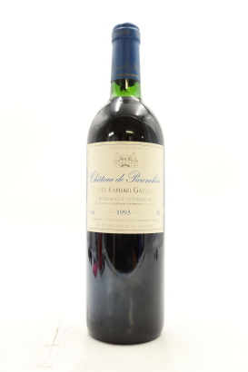 (1) 1993 Chateau de Parenchere Cuvee Raphael Gazaniol, Bordeaux (TS)