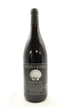 (1) 2011 Stonyridge Vineyard Pilgrim Syrah - Mourvedre - Grenache, Waiheke Island