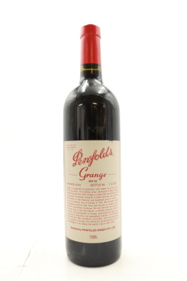 (1) 2008 Penfolds Grange Bin 95, South Australia [JR19] [RP100] [WE98] [WS100] [BC96]