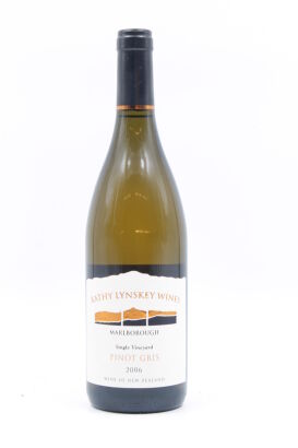 (1) 2006 Kathy Lynskey Wines Pinot Gris, Marlborough