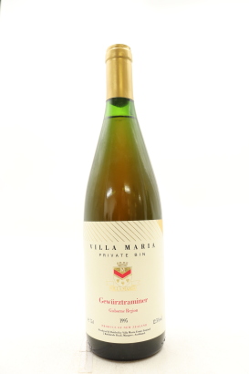 (1) 1995 Villa Maria Private Bin Gewurztraminer, Gisborne