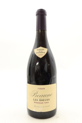 (1) 1999 Domaine de la Vougeraie Les Greves, Beaune Premier Cru