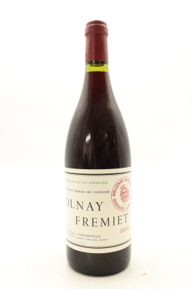 (1) 2000 Domaine Marquis d'Angerville Fremiets, Volnay Premier Cru [JR17.5]